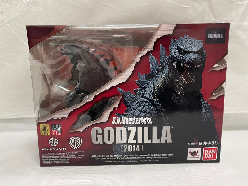 【中古】【開封品】S.H.MonsterArts ゴジラ (2014) 「ゴジラ」＜フィギュア＞（代引き不可）6546