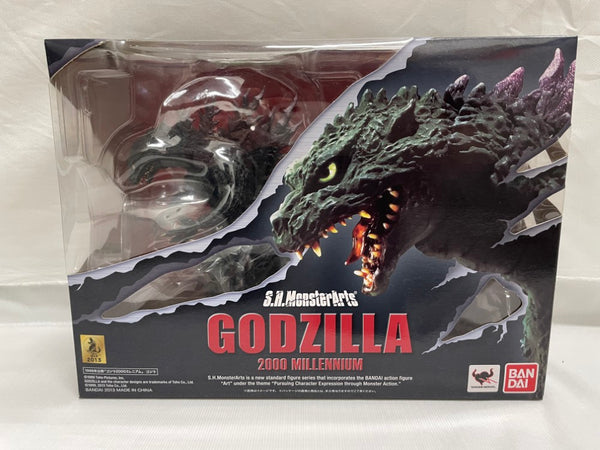【中古】【開封品】S.H.MonsterArts ゴジラ2000ミレニアム 「ゴジラ2000ミレニアム」＜フィギュア＞（代引き不可）6546