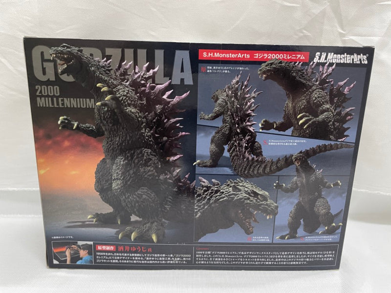 【中古】【開封品】S.H.MonsterArts ゴジラ2000ミレニアム 「ゴジラ2000ミレニアム」＜フィギュア＞（代引き不可）6546