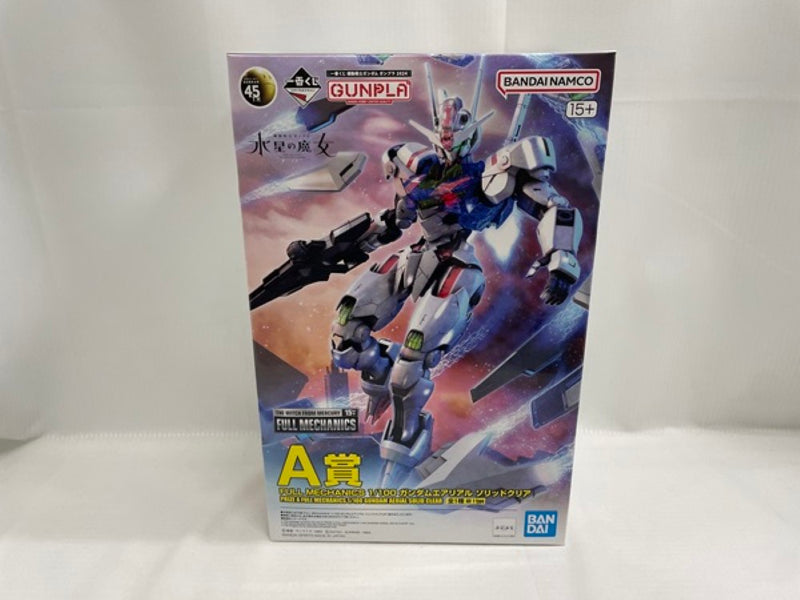 【中古】【未組立】1/100 フルメカニクス ガンダムエアリアル ソリッドクリア「一番くじ 機動戦士ガンダム ガンプラ 2024」A賞＜プラモデル＞（代引き不可）6546