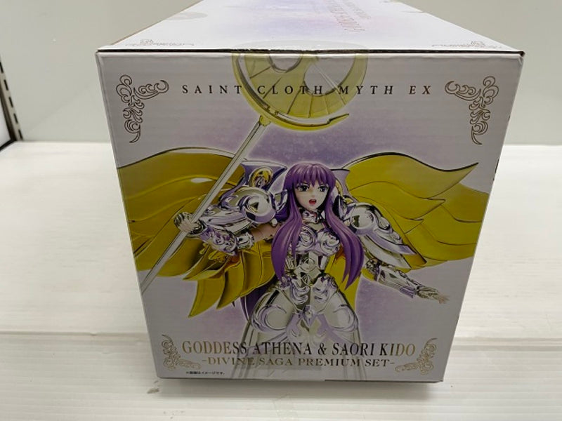 【中古】【未開封】聖闘士聖衣神話EX 女神アテナ＆城戸沙織 -ディバインサーガプレミアムセット- 「聖闘士星矢」＜フィギュア＞（代引き不可）6546