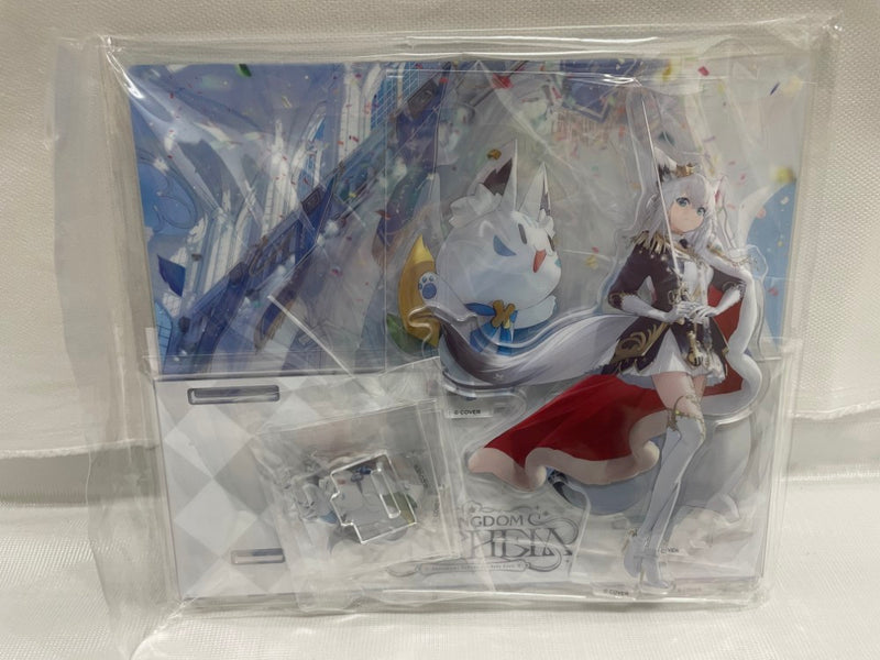 【中古】【美品】白上フブキ アクリルジオラマスタンド バーチャルYouTuber ホロライブ 白上フブキ 1stソロライブ＜コレクターズアイテム＞（代引き不可）6546