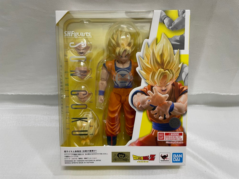 【中古】【開封品】S.H.Figuarts 超サイヤ人孫悟空＜決戦の幕開け＞ 「ドラゴンボールZ」＜フィギュア＞（代引き不可）6546