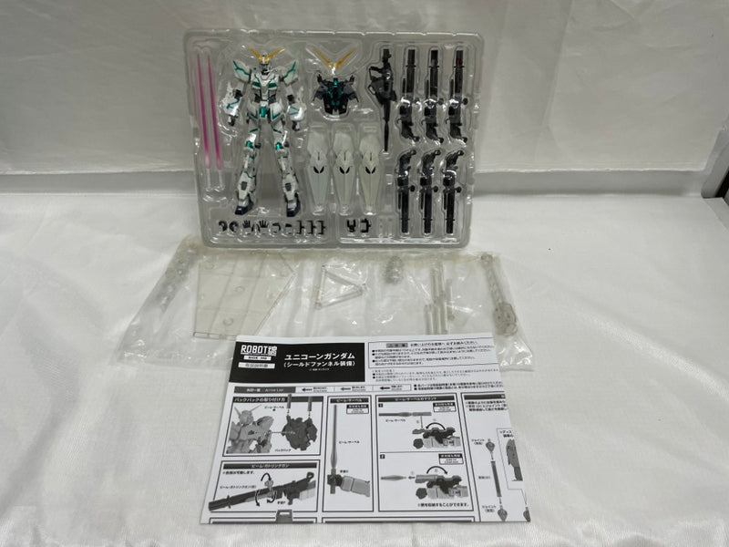 【中古】【開封品】ROBOT魂 ＜SIDE MS＞ RX-0 ユニコーンガンダム(シールドファンネル装備) 「機動戦士ガンダムUC」＜フィギュア＞（代引き不可）6546