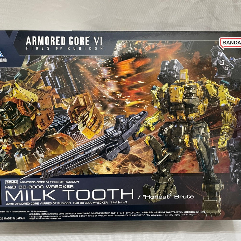 【中古】【未組立】30MM RaD CC-3000 WRECKER ミルクトゥース 「ARMORED CORE VI FIRES OF RUBICON」 30 MINUTES MISSIONS＜プラモデル＞（代引き不可）6546