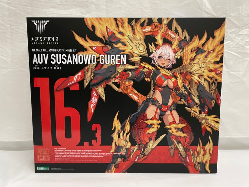 【中古】【未開封】【特典パーツ付き】1/1 皇巫 スサノヲ 紅蓮 「メガミデバイス」 [KP745]＜プラモデル＞（代引き不可）6546