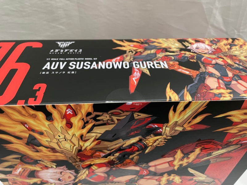 【中古】【未開封】【特典パーツ付き】1/1 皇巫 スサノヲ 紅蓮 「メガミデバイス」 [KP745]＜プラモデル＞（代引き不可）6546