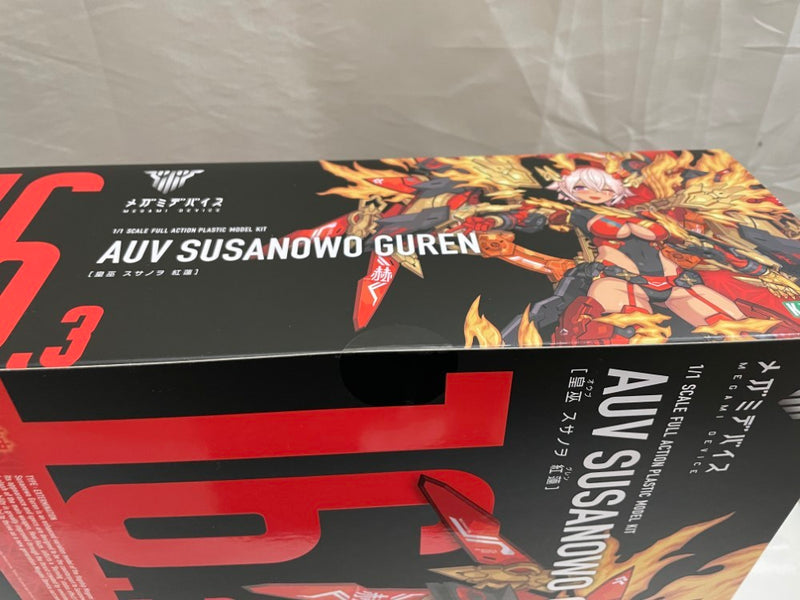 【中古】【未開封】【特典パーツ付き】1/1 皇巫 スサノヲ 紅蓮 「メガミデバイス」 [KP745]＜プラモデル＞（代引き不可）6546