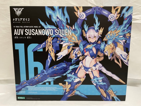 【中古】【未開封】【特典パーツ付き】1/1 皇巫 スサノヲ 蒼炎 「メガミデバイス」 [KP681]＜プラモデル＞（代引き不可）6546