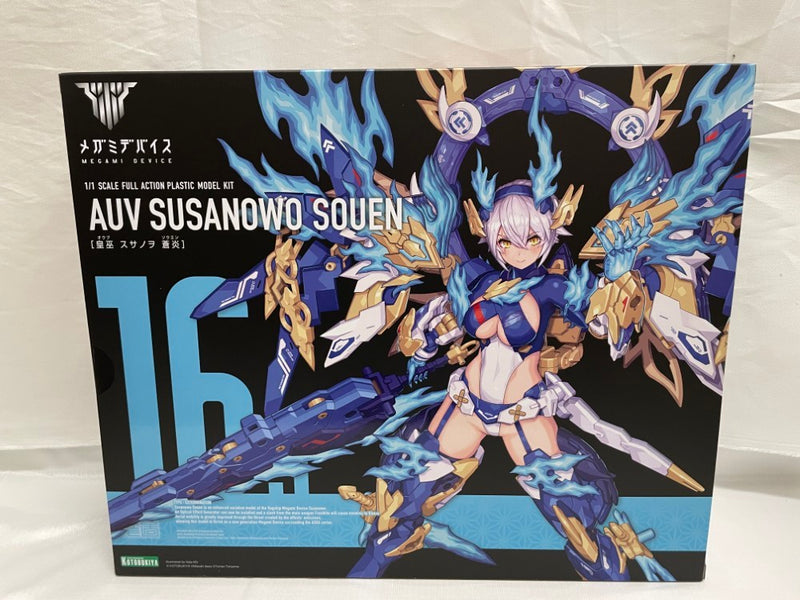 【中古】【未開封】【特典パーツ付き】1/1 皇巫 スサノヲ 蒼炎 「メガミデバイス」 [KP681]＜プラモデル＞（代引き不可）6546