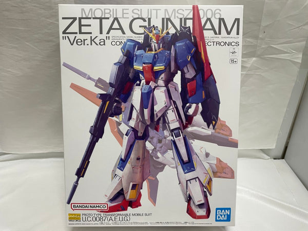 【中古】【未組立】1/100 MG MSZ-006 ゼータガンダム Ver.Ka 「機動戦士Zガンダム」 [5064015]＜プラモデル＞（代引き不可）6546