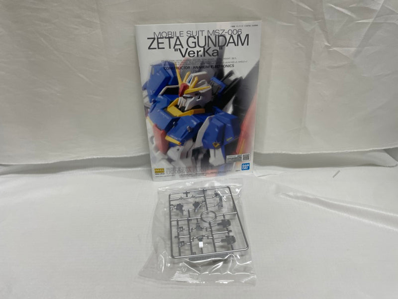 【中古】【未組立】1/100 MG MSZ-006 ゼータガンダム Ver.Ka 「機動戦士Zガンダム」 [5064015]＜プラモデル＞（代引き不可）6546