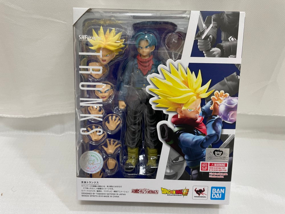 中古】【未開封】S.H.Figuarts 未来トランクス 「ドラゴンボール超