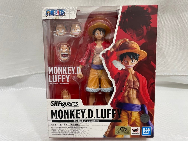 中古】【未開封】S.H.Figuarts モンキー・D・ルフィ -鬼ヶ島討入 