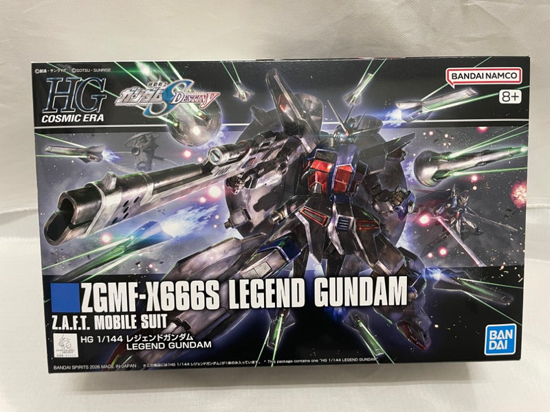 中古】【未組立】1/144 HG レジェンドガンダム 「機動戦士ガンダムSEED