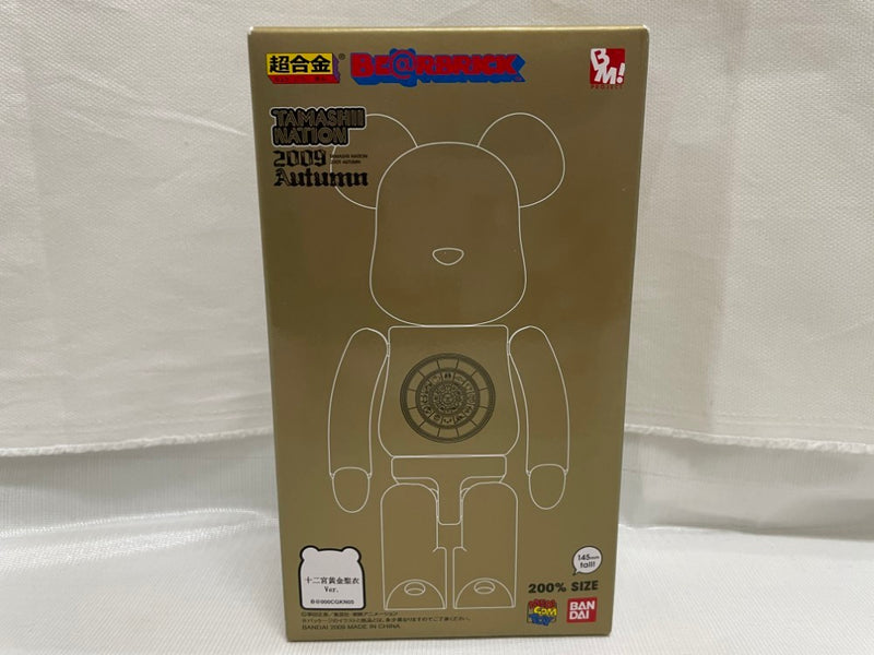 MEDICOM TOY - ベアブリック 超合金 十二宮黄金聖衣Ver. 200% 中古】【未開封】超合金 BE＠RBRICK 十二宮黄金聖衣Ver. 200%SIZE「聖