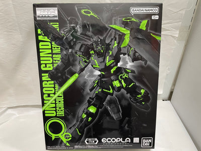 【中古】【未組立】1/100 MG RX-0 ユニコーンガンダム(リサーキュレーションカラー/クリアネオングリーン)＜プラモデル＞（代...
