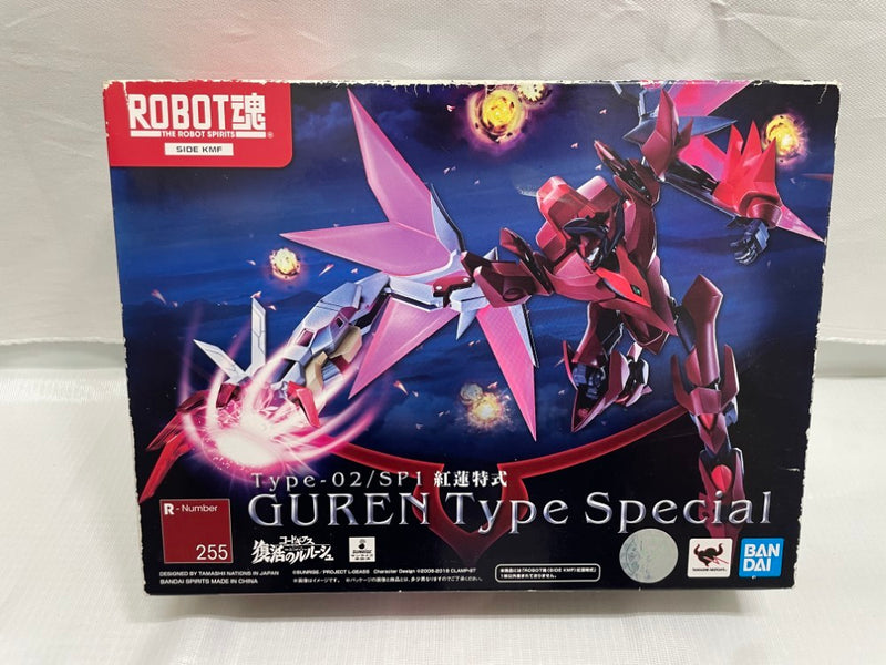 【中古】バンダイ　ROBOT魂 ＜SIDE KMF＞ 紅蓮特式 コードギアス 中古未開封ROBOT魂＜SIDE KMF＞ 紅蓮特式 「コードギアス