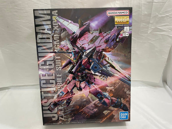 中古】【未組立】1/100 MG ZGMF-X09A ジャスティスガンダム 「機動戦士