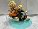 【中古】【開封品】DESKTOP REAL McCOY EX スーパーサイヤ人孫悟空＆スーパーサイヤ人孫悟飯＆バイク 「ドラゴンボールZ」＜フィギュア＞（代引き不可）6546