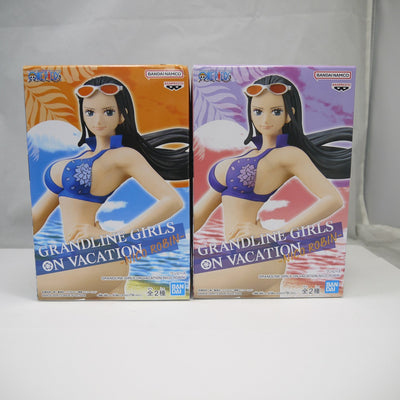 【中古】【未開封】「ワンピース」 GRANDLINE GIRLS ON VACATION-NICO ROBIN-全2種セット ＜フィギ...