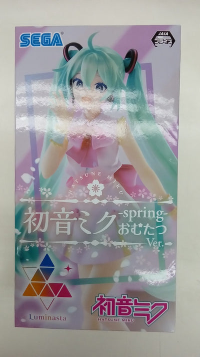 【中古】【開封品】初音ミク 「初音ミクシリーズ」 Luminasta“初音ミク”-spring-おむたつVer.＜フィギュア＞（代引き...