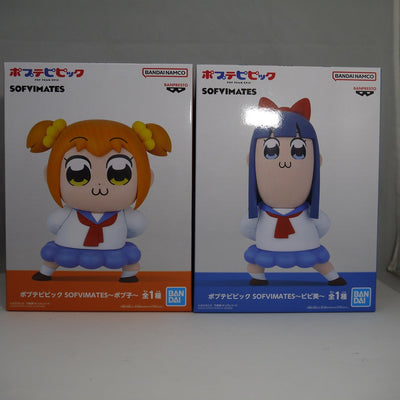 【中古】【未開封】【2体セット】「ポプテピピック」 SOFVIMATES　ポプ子＆ピピ美＜フィギュア＞（代引き不可）6547