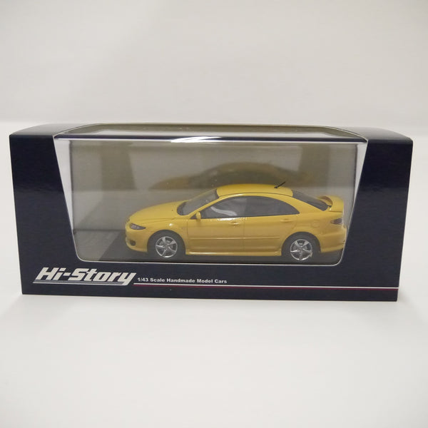 【中古】【開封品】1/43 MAZDA ATENZA Sports 23S 2000(カナリーイエローマイカ) 「ハイ・ストーリーシリーズ」 [HS436YE]＜コレクターズアイテム＞（代引き不可）6547