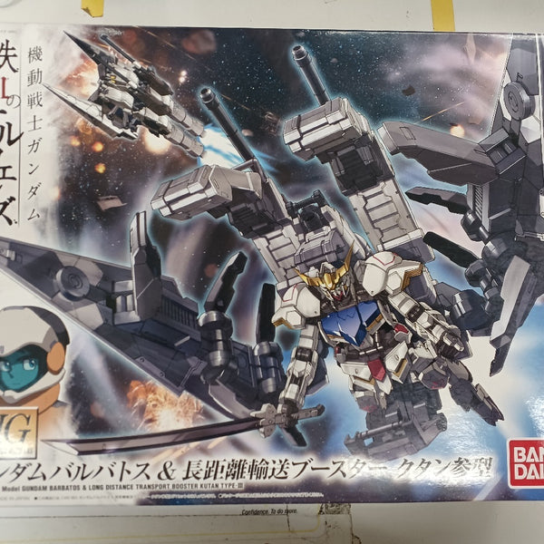 【中古】【未組立】1/144 HG ASW-G-08 ガンダムバルバトス＆長距離輸送ブースター クタン参型 「機動戦士ガンダム 鉄血のオルフェンズ」 [0201891]＜プラモデル＞（代引き不可）6547