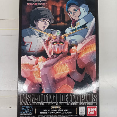 【中古】【未組立】1/144 HG MSN-001A1 デルタプラス インナースペースクリアver. ｢ガンダムUC episode4...