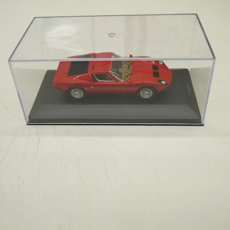 【中古】【開封品】ミニカーixo MODELS Lamborghihi Miura P400 SV 1972＜コレクターズアイテム＞（代引き不可）6547