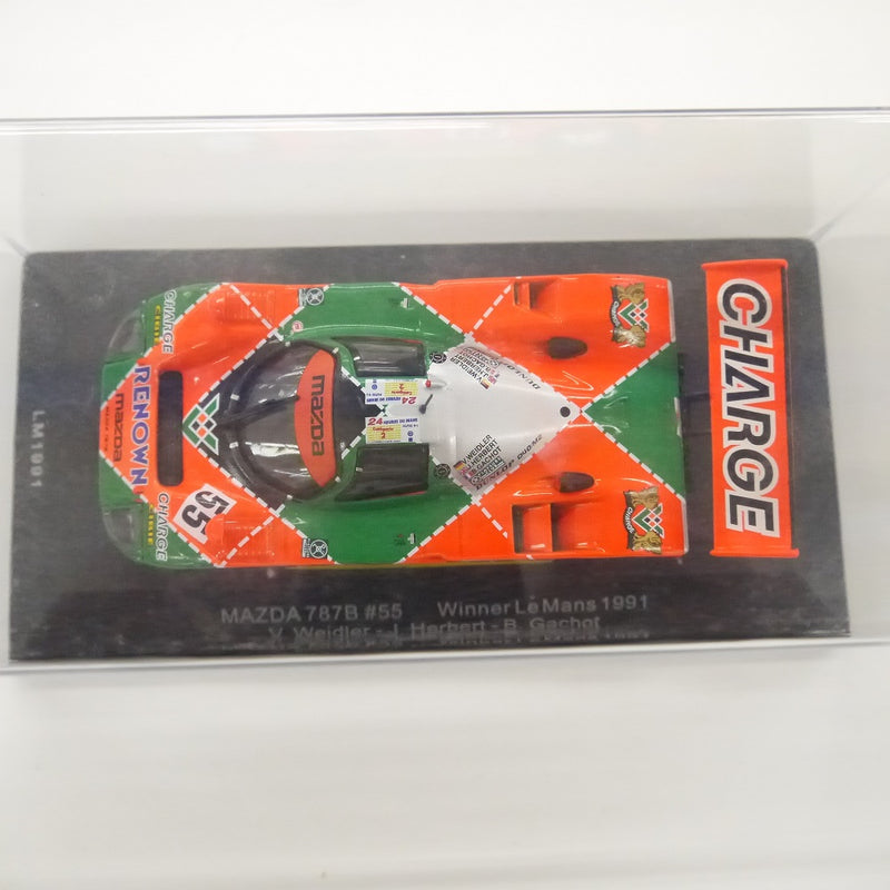 【中古】【開封品】ミニカー IXO MODELS MAZDA 787B＃55 Winner LeMANS 1991＜コレクターズアイテム＞（代引き不可）6547