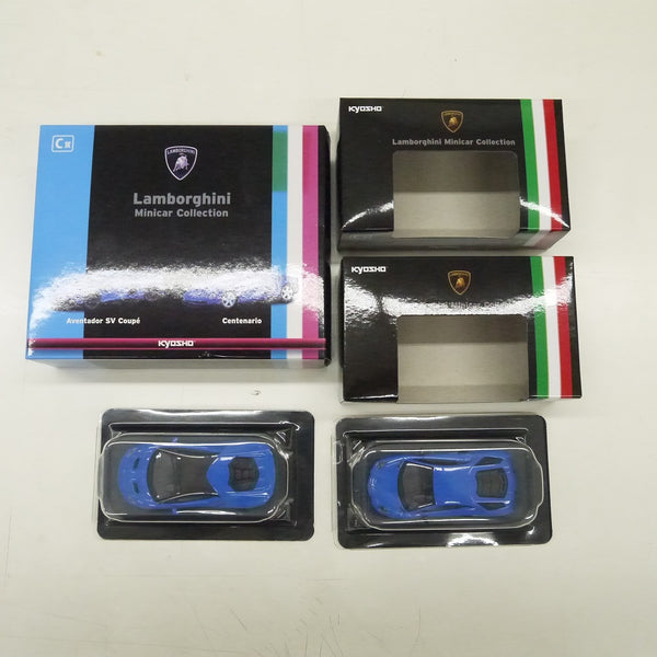 【中古】【開封品】【セット】ミニカー Kyosho Lamborghini Minicar Collection C賞 2台セット＜コレクターズアイテム＞（代引き不可）6547