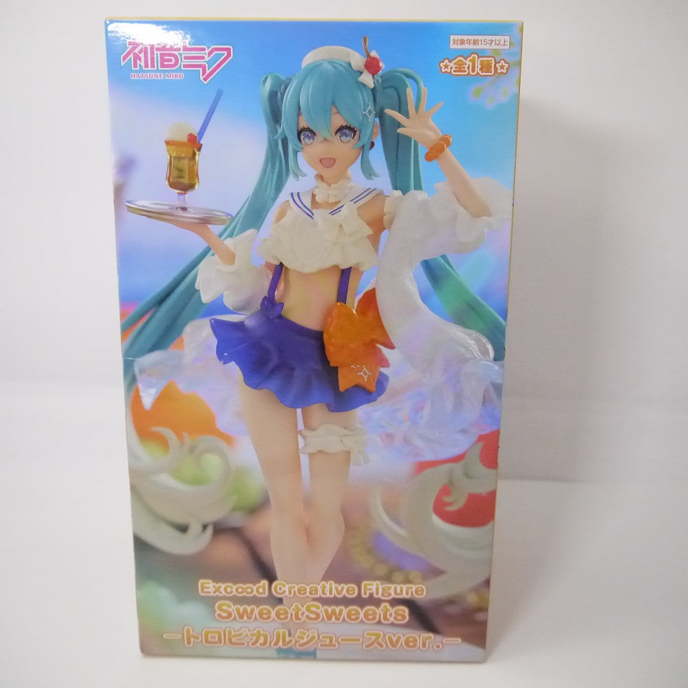 【中古】【未開封】初音ミク 「キャラクター・ボーカル・シリーズ 01 初音ミク」 Exc∞d Creative Figure Swee...