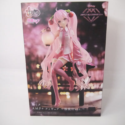 【中古】【未開封】桜ミク 「キャラクター・ボーカル・シリーズ01 初音ミク」 AMP+ フィギュア〜桜提灯ver.〜 フィギュア＜フィ...