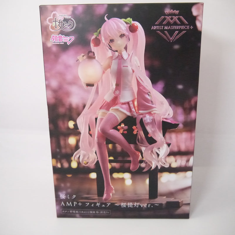 【中古】【未開封】桜ミク 「キャラクター・ボーカル・シリーズ01 初音ミク」 AMP+ フィギュア〜桜提灯ver.〜 フィギュア＜フィギュア＞（代引き不可）6547