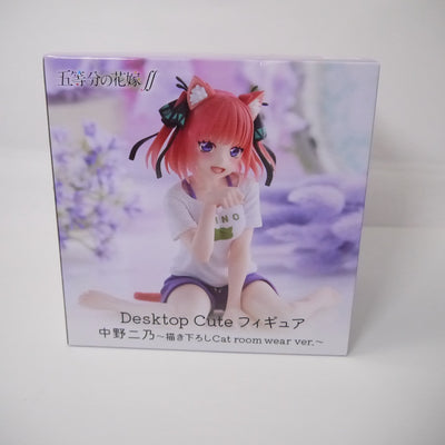 【中古】【未開封】中野二乃 「五等分の花嫁∬」 Desktop Cute フィギュア 中野二乃〜描き下ろしCat room wear ...