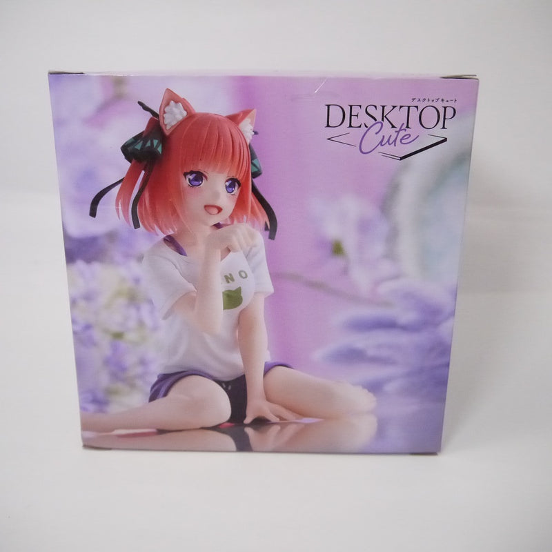 【中古】【未開封】中野二乃 「五等分の花嫁∬」 Desktop Cute フィギュア 中野二乃〜描き下ろしCat room wear ver.〜＜フィギュア＞（代引き不可）6547