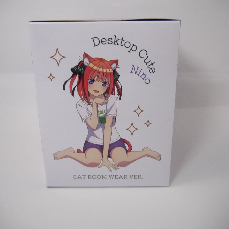 【中古】【未開封】中野二乃 「五等分の花嫁∬」 Desktop Cute フィギュア 中野二乃〜描き下ろしCat room wear ver.〜＜フィギュア＞（代引き不可）6547