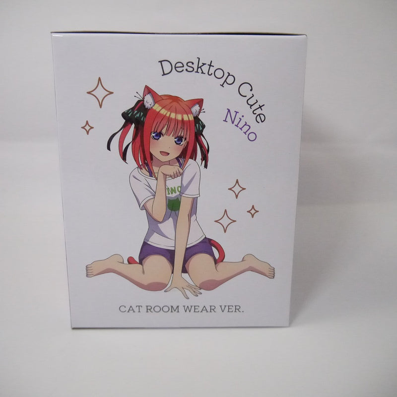 【中古】【未開封】中野二乃 「五等分の花嫁∬」 Desktop Cute フィギュア 中野二乃〜描き下ろしCat room wear ver.〜＜フィギュア＞（代引き不可）6547