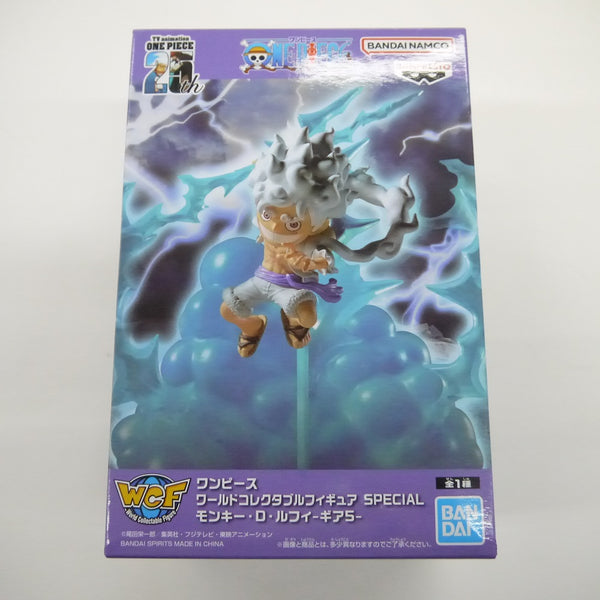 【中古】【未開封】ワンピース　ワールドコレクタブルフィギュア　SPESIAL　モンキー・D・ルフィ—　ギア5＜フィギュア＞（代引き不可）6547