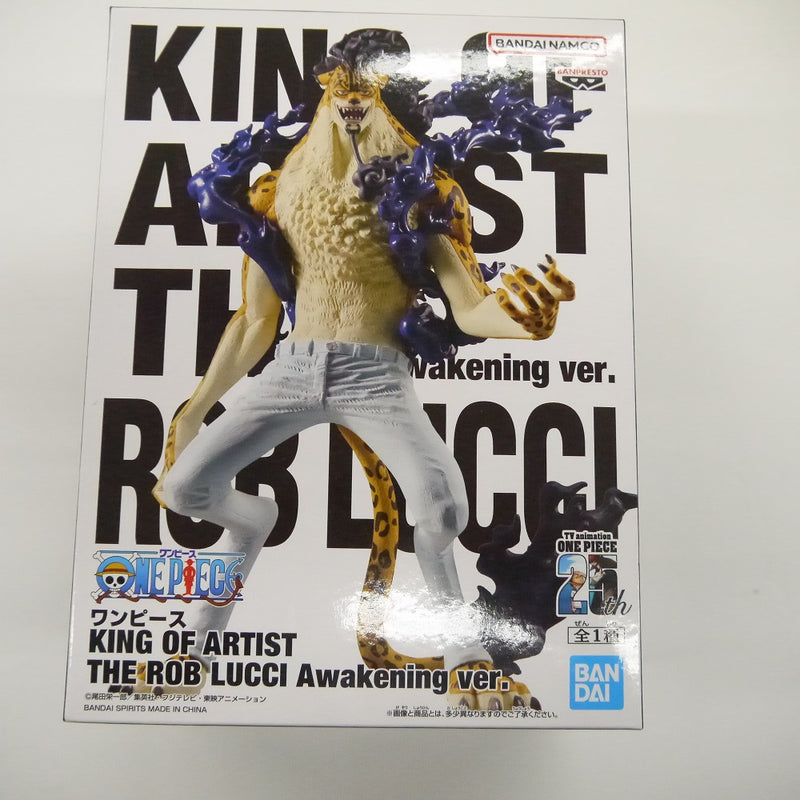 【中古】【未開封】ワンピース　KING OF ARTIST　THE ROB LUCCI Awakening　ver＜フィギュア＞（代引き不可）6547