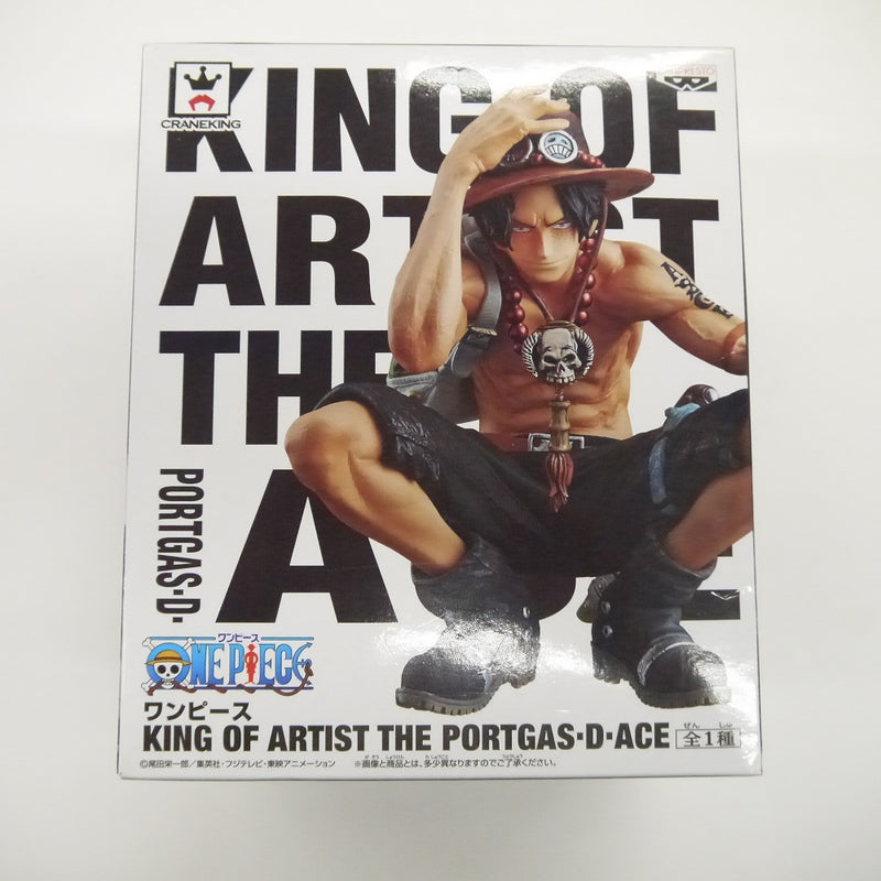 【中古】【未開封】ワンピース　KING OF ARTIST ポートガス・D・エースフィギュア＜フィギュア＞（代引き不可）6547