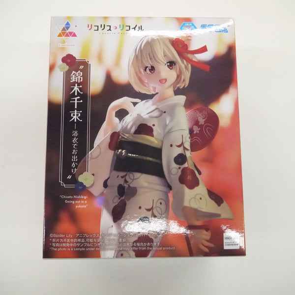 【中古】【未開封】錦木千束 「リコリス・リコイル」 Luminasta“錦木千束 - 浴衣でお出かけ”＜フィギュア＞（代引き不可）6547