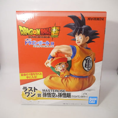 【中古】【未開封】孫悟空＆孫悟飯(ラストワンカラー) 「一番くじ ドラゴンボール EX 地球を守る戦士たち」 MASTERLISE ラ...