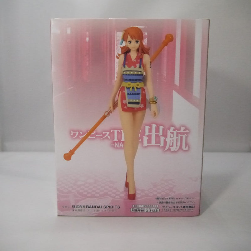 【中古】【未開封】ナミ ワンピース THE出航-NAMI- ONE PIECE フィギュア＜フィギュア＞（代引き不可）6547