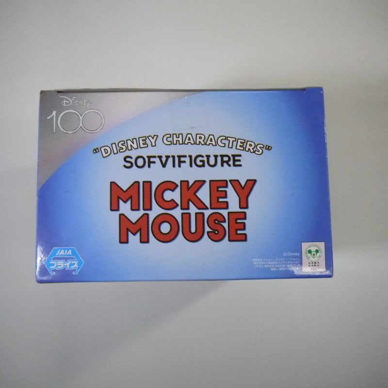 【中古】【未開封】ミッキーマウス 「ディズニーキャラクターズ」 ソフビフィギュア -MICKEY MOUSE- Disney100周年ver.＜フィギュア＞（代引き不可）6547