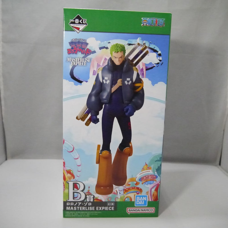 【中古】【未開封】一番くじ ONE PIECE 未来島エッグヘッド B賞 ロロノア・ゾロ MASTERLISE EXPIECE＜フィギュア＞（代引き不可）6547