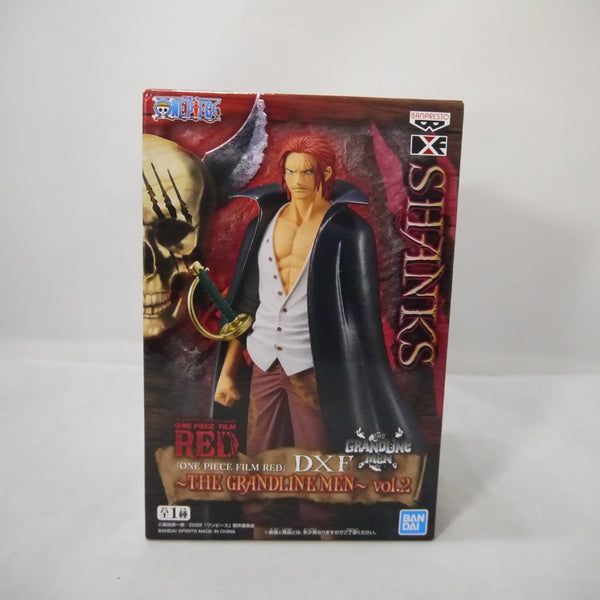 【中古】【未開封】シャンクス 「ワンピース FILM RED」 DXF〜THE GRANDLINE MEN〜vol.2＜フィギュア＞（代引き不可）6547