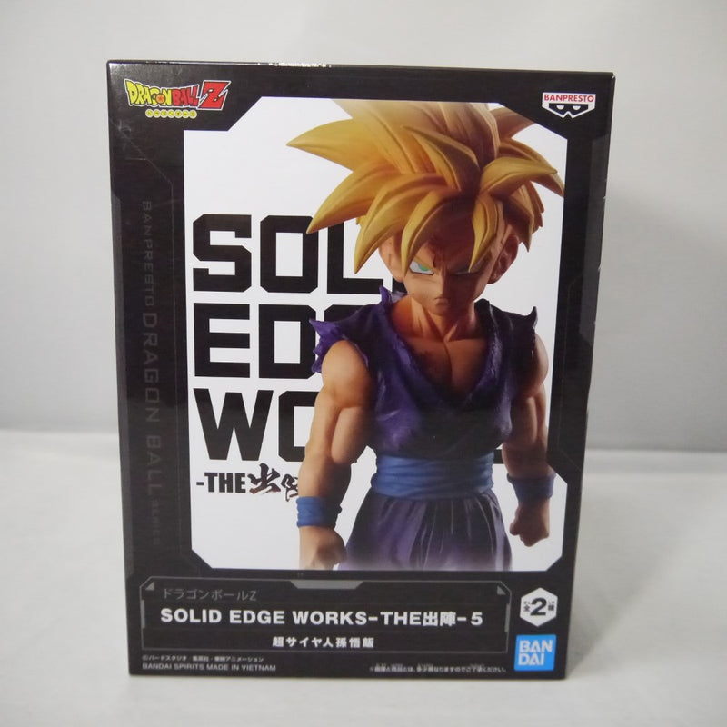 【中古】【未開封】超サイヤ人孫悟飯 「ドラゴンボールZ」 SOLID EDGE WORKS-THE出陣-5＜フィギュア＞（代引き不可）6547